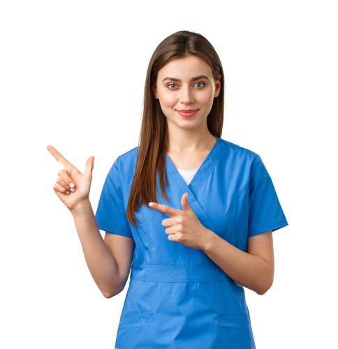 healthcare-workers-prevent-virus-insurance-medicine-concept-smiling-attractive-female-doctor-nurse-blue-scrubs-pointing-fingers-left-show-patients-advertisement-important-info